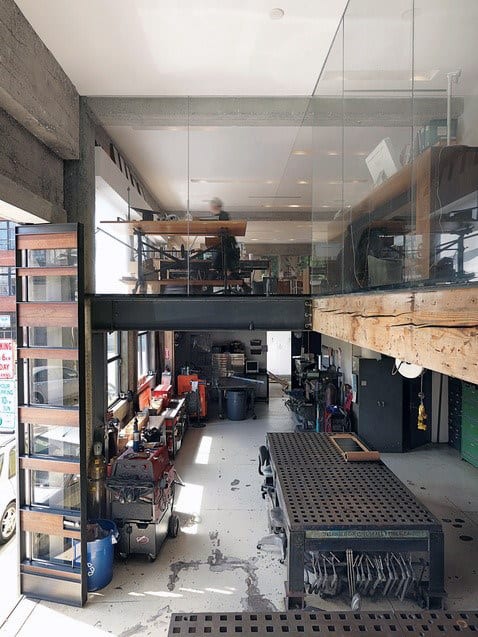 loft-style garage